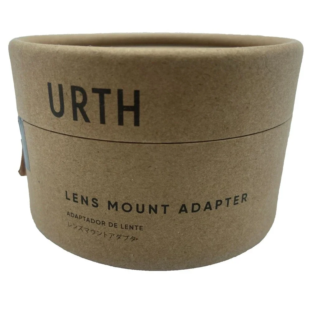 Urth Manual Lens Mount Adapter for Nikon F Lens to Canon RF-Mount Camera Body